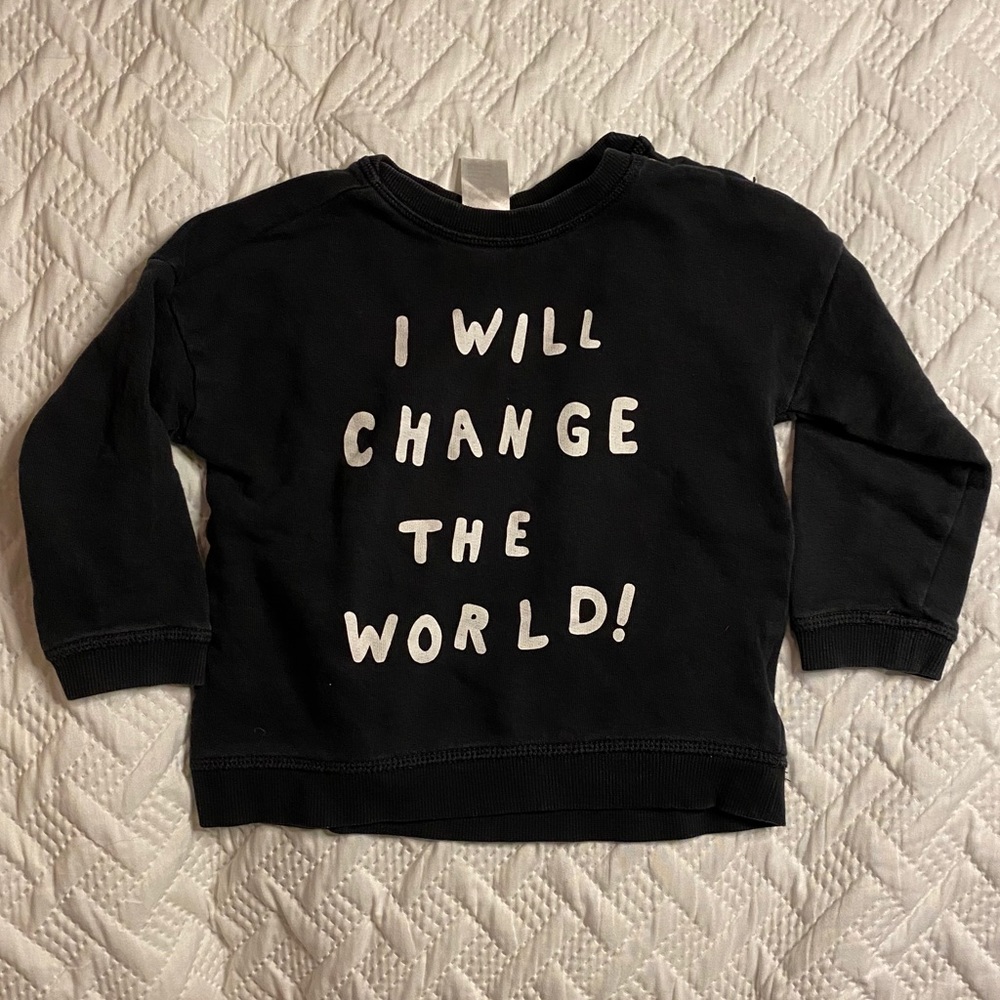 H&M boys sweatshirt 12-18mo